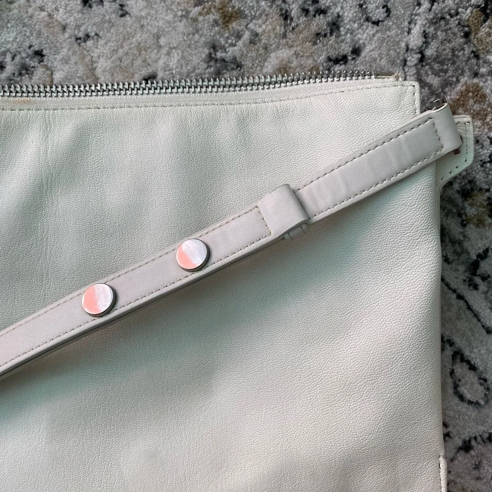 All Saints Leather Shoulder Bag (white) - Picture 5 of 7